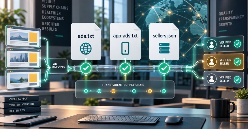Ads.txt, app-ads.txt and sellers.json: what buyers can verify